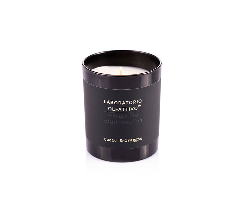 Laboratorio Olfattivo Scented Candle Cuoio Selvaggio 180g