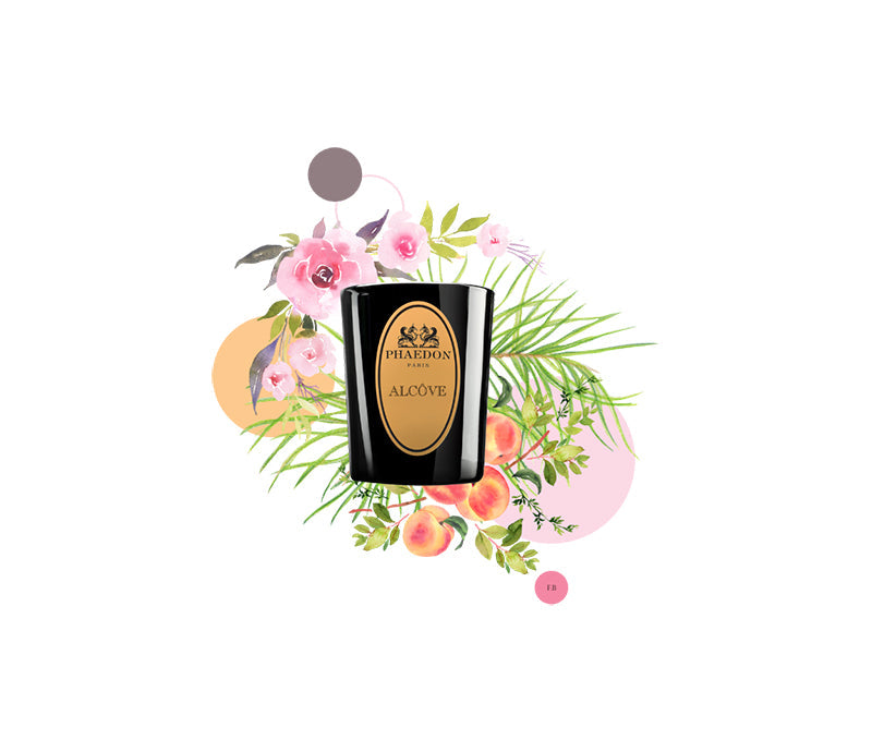 Phaedon Paris Scented Candle 190g Alcôve