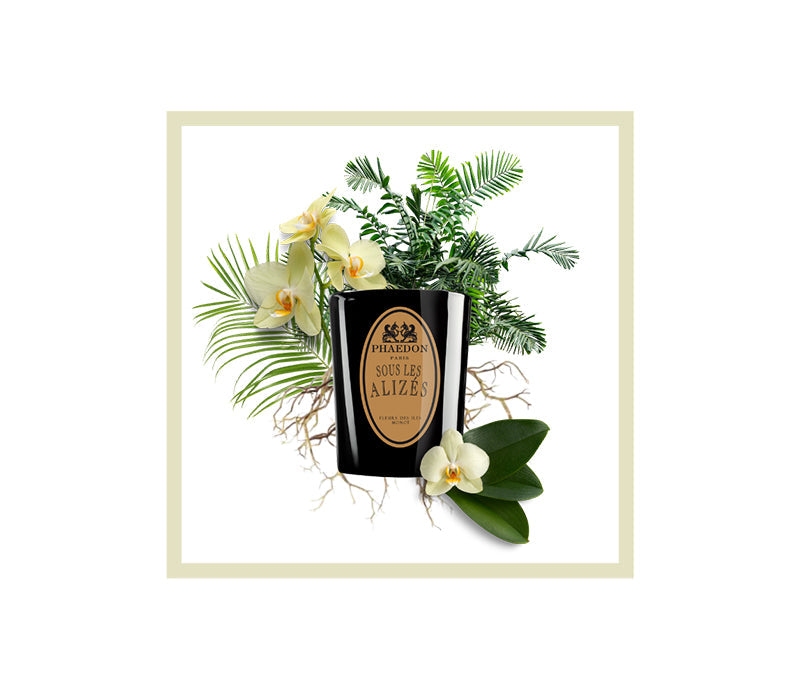 Phaedon Paris Scented Candle 190g Sous les Alizés