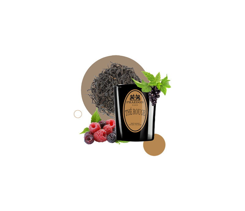 Phaedon Paris Scented Candle 190g Thé Rouge