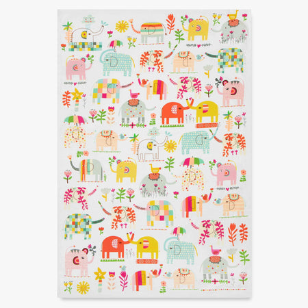 Bon|Artis Elephant Garden Tea Towel
