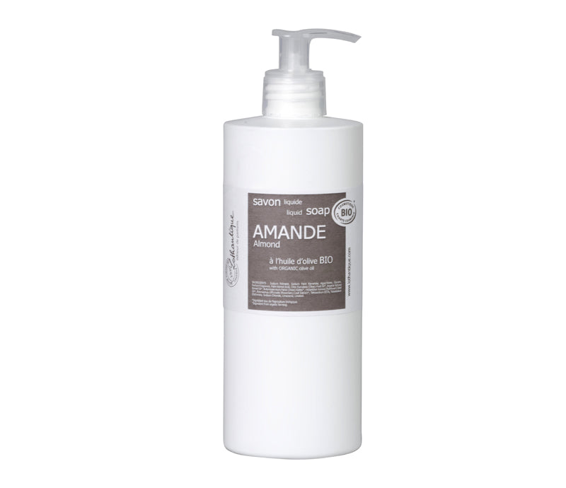 Lothantique Organic 500mL Almond Liquid Soap - Lothantique USA