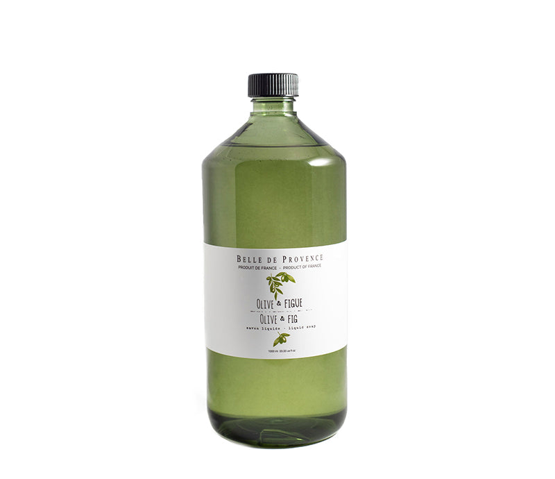 Belle de Provence Olive & Fig 1L Liquid Soap - Lothantique USA
