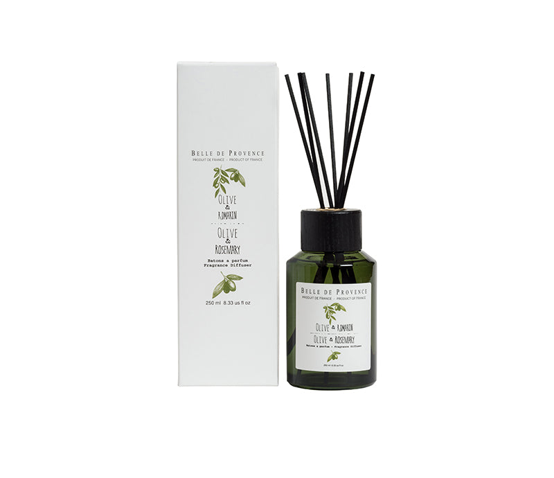 Belle de Provence Olive & Rosemary 250mL Fragrance Diffuser - Lothantique USA