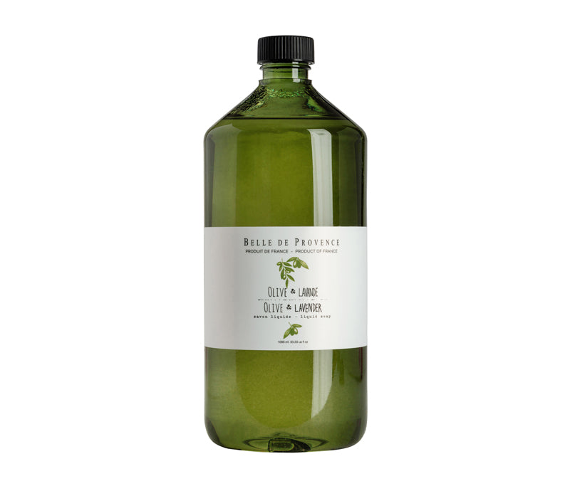 Belle de Provence Olive & Lavender 1L Liquid Soap - Lothantique USA