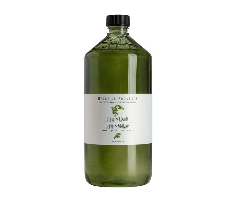 Belle de Provence Olive & Rosemary 1L Liquid Soap - Lothantique USA